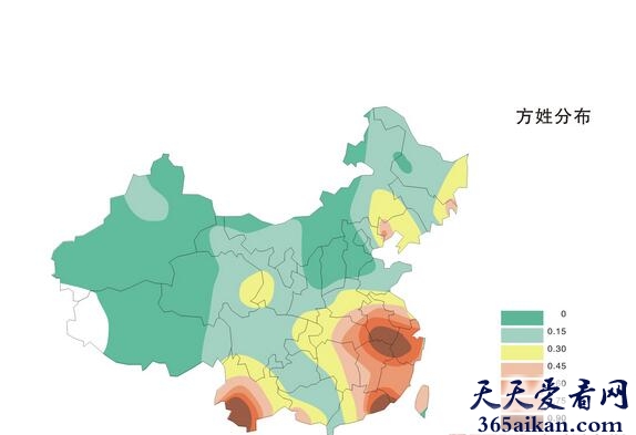 方姓的迁徙传播是怎样的？方姓的分布如何？