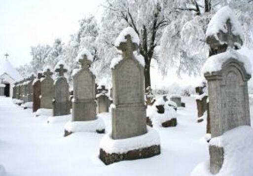 梦见雪地上有墓地寓意详解