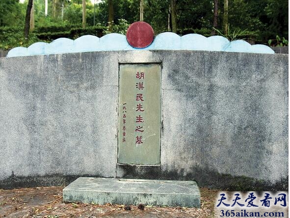 胡汉民墓介绍，胡汉民墓在什么位置