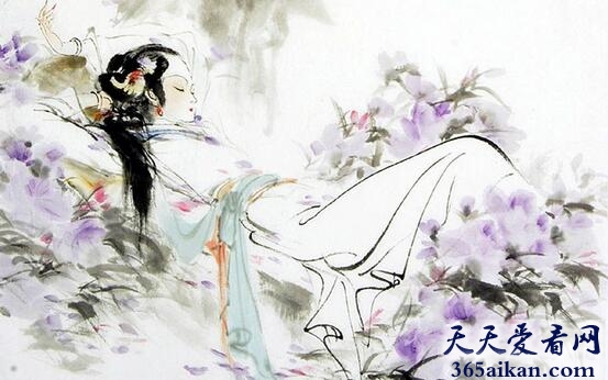 史湘云醉卧芍药的故事,史湘云醉卧芍药的解析