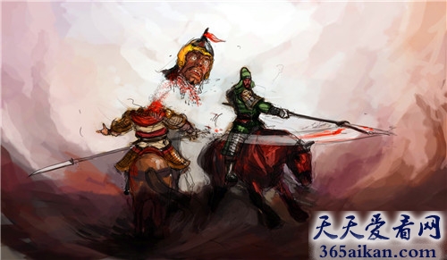 新三国关羽斩颜良的故事