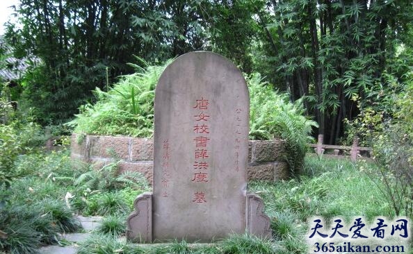 薛涛墓在哪？薛涛墓的立意布局