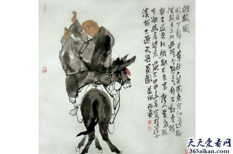 贾岛推敲的故事，贾岛推敲原文及翻译