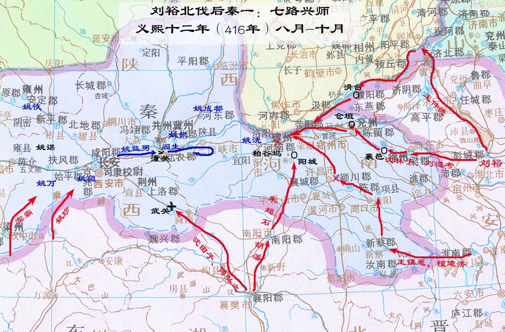 南朝武帝刘裕击桓玄之战