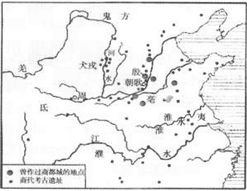 商世祖（盘庚）挽救政治危机的事件：盘庚迁殷