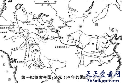 北魏皇帝拓跋焘反击柔然，消灭北方