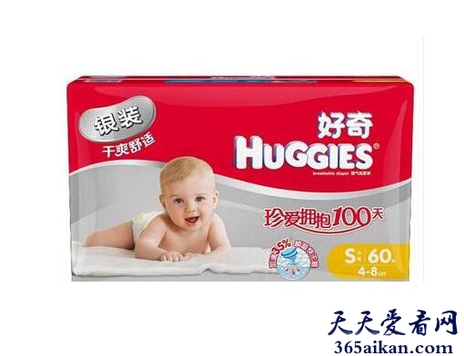 婴儿纸尿裤排行榜NO.1：好奇HUGGIES