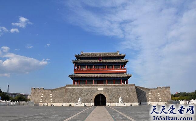 老北京城最大的城门永定门介绍