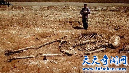 考古学家发现巨人遗骸，惊呆考古界