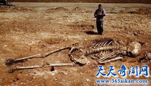 考古学家发现巨人遗骸，惊呆考古界