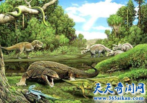 地球生物变迁史之三叠纪爬行动物裸子植物的崛起