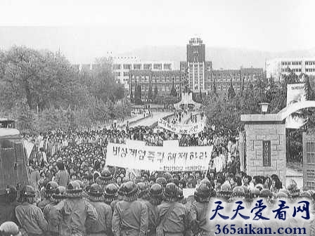 揭秘韩国光州事件，全斗焕兵变夺权，镇压抗议！
