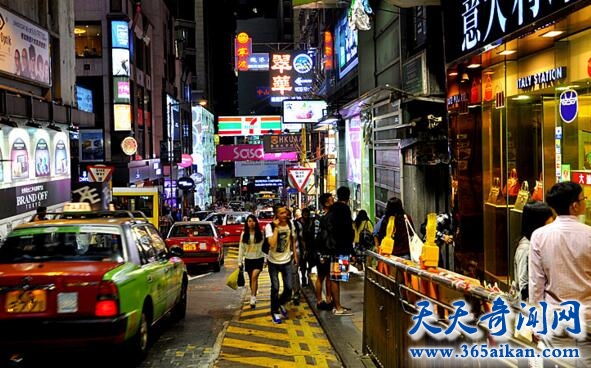 探寻香港最出名的夜场兰桂坊，纵情声色美女多多！