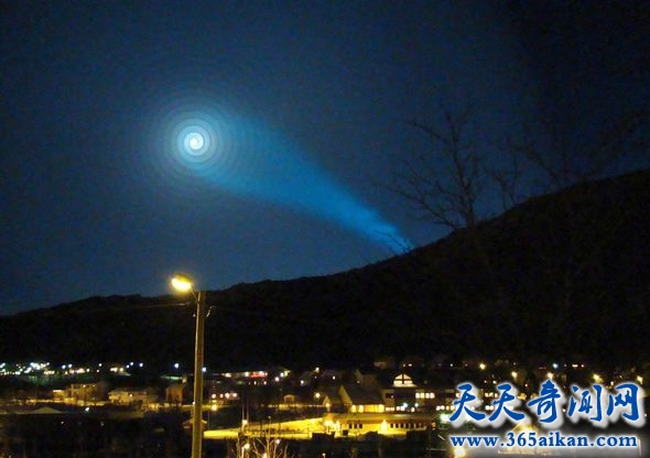 天外来客？挪威螺旋光圈事件是真是假？