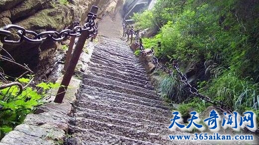 勇敢者的游戏，令人望而却步的华山长空栈道