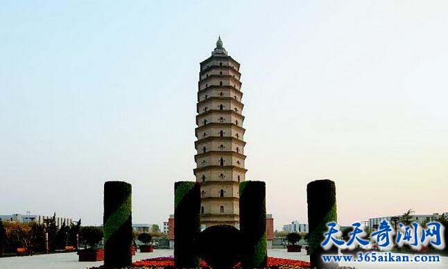 中国第一高砖塔泾阳县崇文塔介绍，泾阳县崇文塔的传说有哪些？