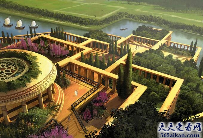 世界八大奇迹之一 巴比伦空中花园的基本结构