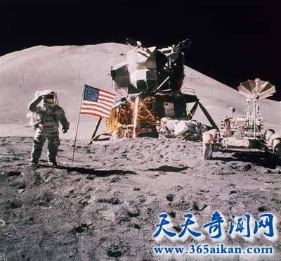 美国第一次登上月球看到了什么，美国第一次登上月球照片赏析！