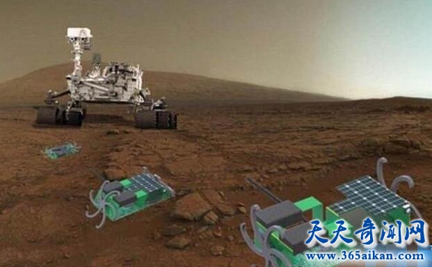 美国新型NASA发明可探索火星熔岩管道的手掌大小机器人！