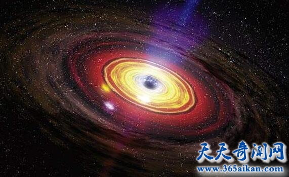银河系中心的超级黑洞