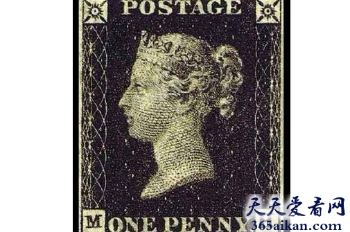 揭秘全球第一枚邮票：黑便士