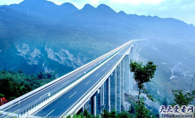 亚洲第一高墩大桥：赫章特大桥