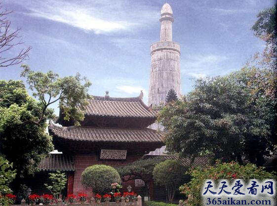 中国现存最早的伊斯兰教塔：怀圣寺光塔