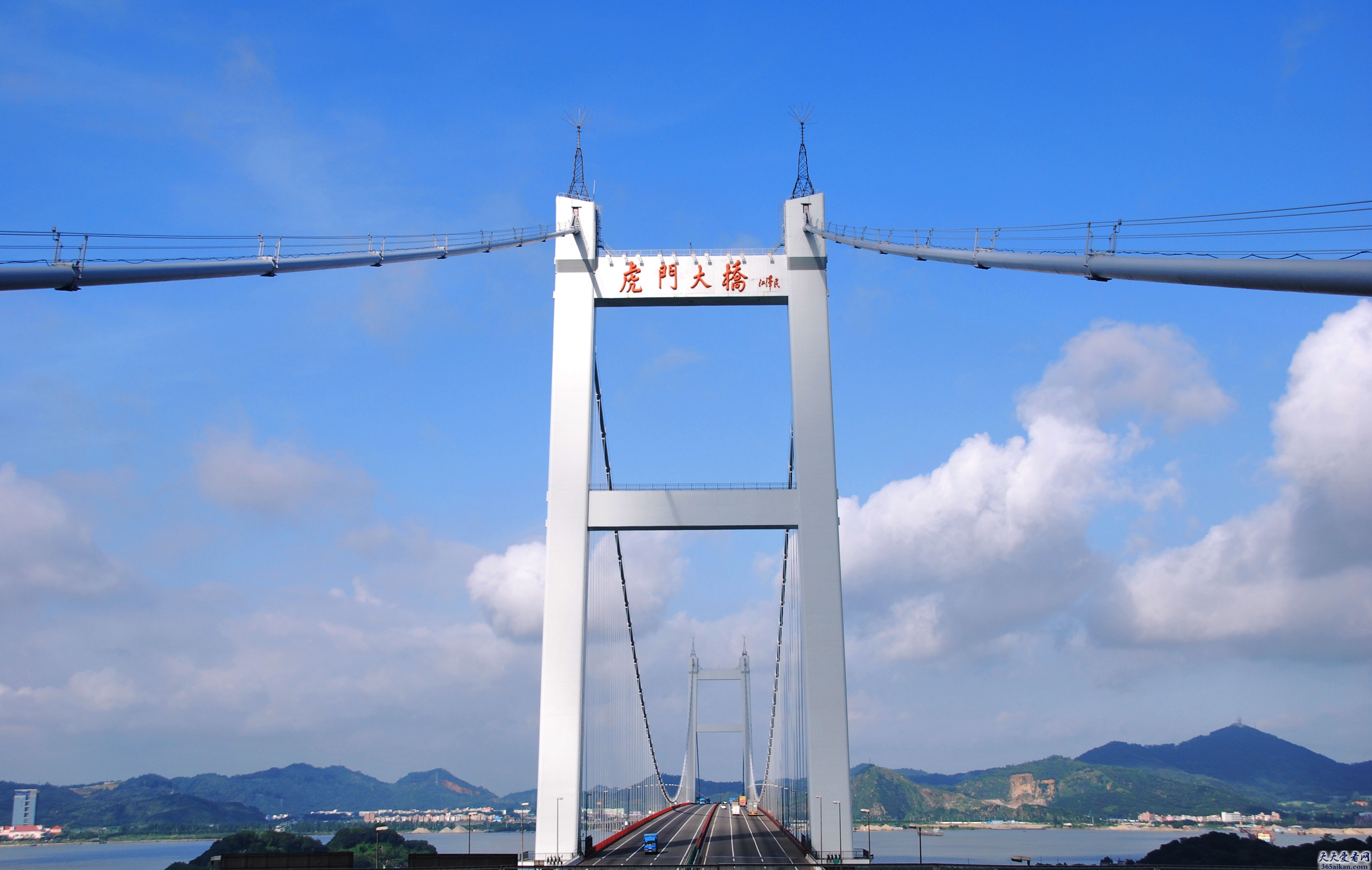 世界第一悬索桥——广州虎门大桥