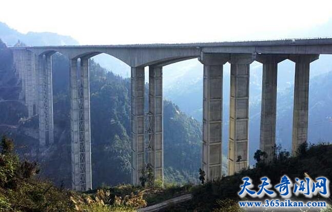 亚洲第一高墩大桥——陕西旬邑三水河特大桥！