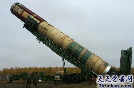 世界上威力最大的洲际导弹：R-36M弹道导弹