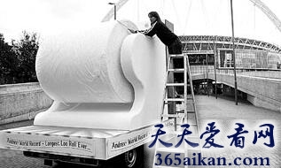 世界上最大的卫生纸是什么样的？