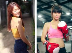 亚洲最美女神，越南美女拳击手（波涛汹涌拳）