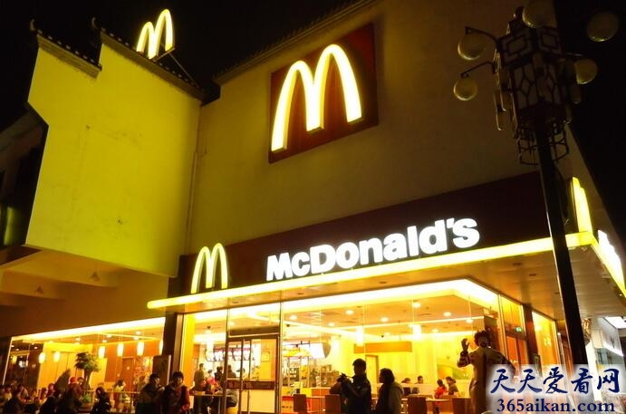 全球最受欢迎的快餐店——麦当劳