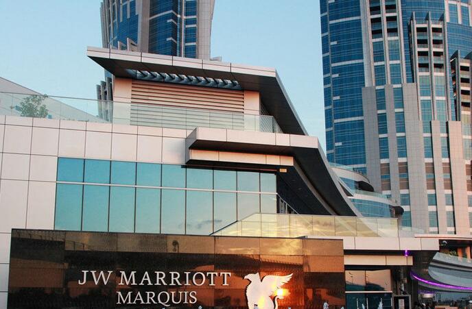 世界上最高的酒店：迪拜万豪伯爵酒店