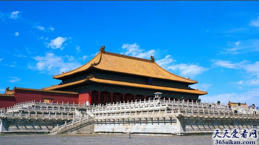 世界上最大的古建筑群:中国北京故宫
