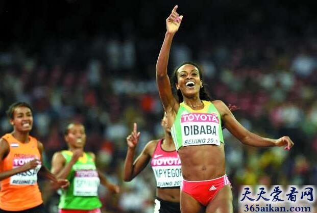 女子5000米长跑世界纪录保持者：提瑞斯·迪巴巴