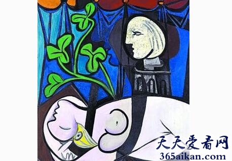 裸体，绿叶和半身像1.jpg