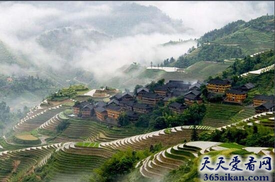 中国最美的梯田：龙脊梯田
