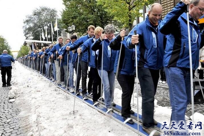 世界上最长的滑雪板有多长？534米惊呆世人！