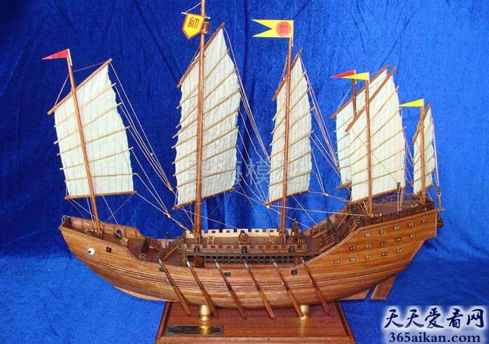 世界上最大的古帆船：郑和号宝船