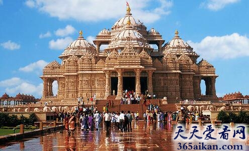 世界上最大的印度神庙：阿克萨达姆