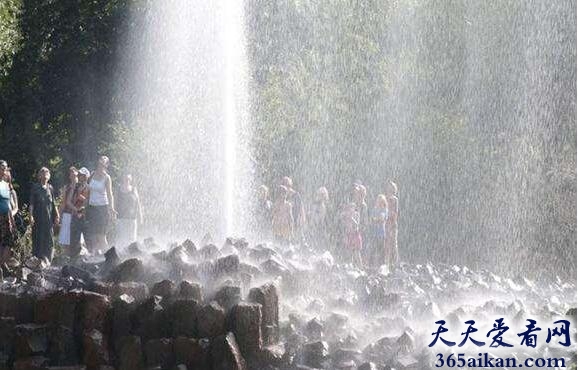 世界上最高的冷水间歇泉：安德纳赫间歇泉