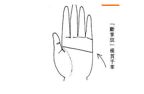断掌纹是什么意思？手相断掌纹怎么看？