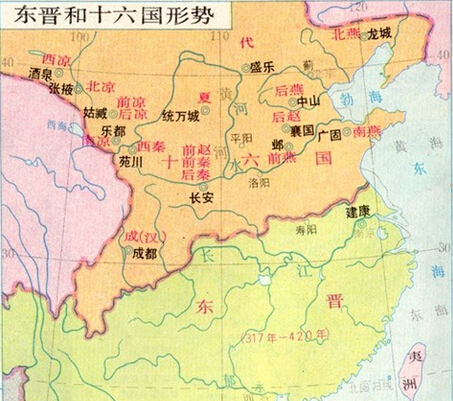 晋朝时期五胡十六国的分裂——开创少数民族入主中原