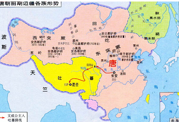 唐朝地图：中国古代唐朝疆域 (2).jpg
