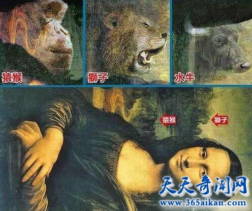 蒙娜丽莎中隐藏着四只动物1.jpg