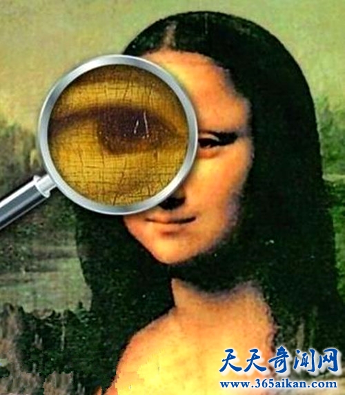 蒙娜丽莎十大恐怖之处图片揭秘 蒙娜丽莎背后是血河吗