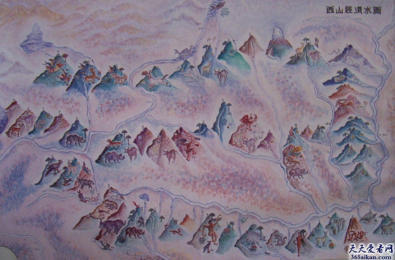 探秘古代奇书，山海经图记载的史前文化！