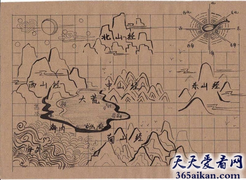 探秘古代奇书，山海经图记载的史前文化！