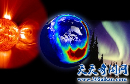 雄伟壮丽的太阳风，太阳风影响人类正常的通信！